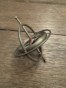 Vintage Gyroscope Spin Top Cast Iron Toy - Picture 1 of 6