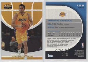 2005-06 Topps Finest 2006-07 Rookie Gold Refractor /59 Jordan Farmar #165