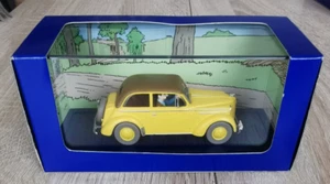 VOITURE TINTIN LE SCEPTRE D OTTOKAR **  OPEL OLYMPIA CABRIOLET  ** 1/43  ATLAS - Imagen 1 de 5