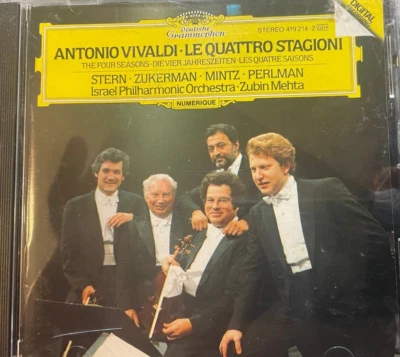 The Four Seasons Вивальди Израиль Фил. Орх. CD Stern, Zukerman, Mintz, Perlman - Изображение 1 из 3