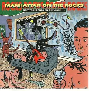 cd D1 VARIOUS MANHATTAN ON THE ROCKS NEW YORK BANDS ON THE VERGE ( Stigmata a go - Bild 1 von 2