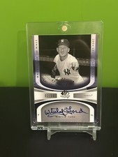 2004 Upper Deck Legendary Cuts WHITEY FORD Auto /50 Yankees Hof