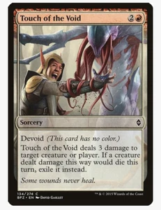 Touch of the Void - Battle for Zendikar (BFZ) (x4) PLAYSET Magic the Gathering - Picture 1 of 1