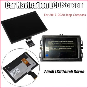 7" LCD Display Touch Screen For 2017-2020 Jeep Compass Radio Navigation Replace - Imagen 1 de 12
