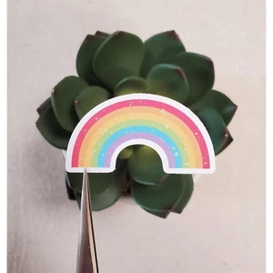 Retro Rainbow Vinyl Sticker | Die Cut, Glossy - Picture 1 of 2