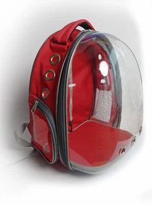 Katzenrucksack Katzen Hunde Transport Rucksack Hunderucksack transparent - Bild 1 von 5