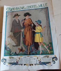 alter Katalog Großer Basar des Rathauses Sommer 1921 - Bild 1 von 15