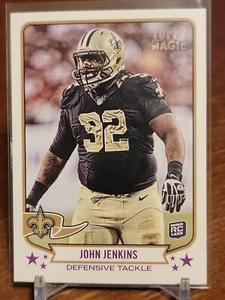 JOHN JENKINS 2013 Topps Magic RC Rookie #62 NEW ORLEANS SAINTS - Picture 1 of 2