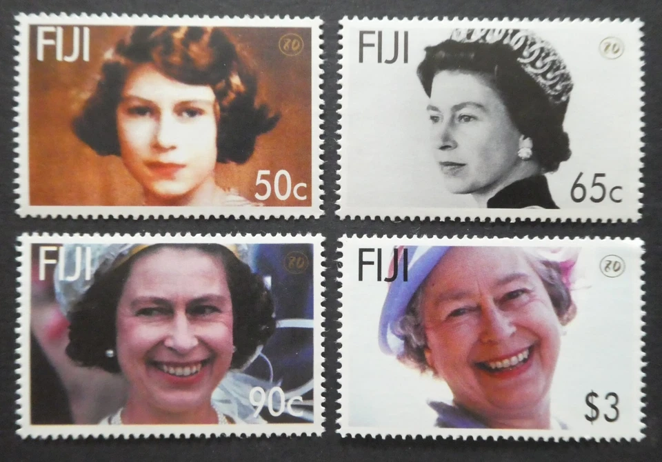 FIJI 2006 QE2 80TH BIRTHDAY SET MINT UNHINGED - image 1 of 1