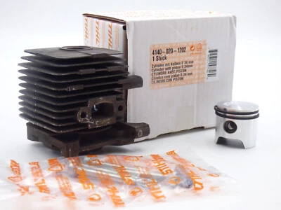 Kolben Zylinder Original Heckenschere Stihl HS 45 HL 45 SH BG 45 BG 55 BG 65 85 - Bild 1 von 4