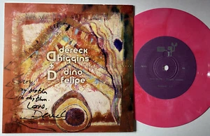 DERECK HIGGINS & DINO FELIPE D+D Properties Ribbons 7' PINK vinyl 2-track single - Bild 1 von 2