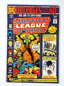 Justice League Of America #112 DC Comics 1974 F/VF Nick Cardy cover AMAZO app. - Picture 1 of 4