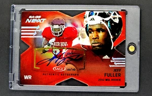 2012 SAGE Next Red Die-Cut #SA-16 Jeff Fuller /10 Autograph Rookie Auto RC SA-GE - Picture 1 of 10