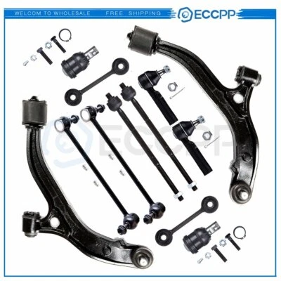 For 96-00 Dodge Caravan Chrysler Town Country 12x Front Ball Joints Control Arms - Image 1 of 4