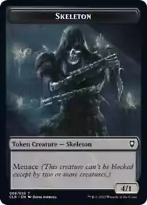 Skeleton Token - NM English MTG Commander Legends: Battle for Baldur's Gate Reg - Picture 1 of 1