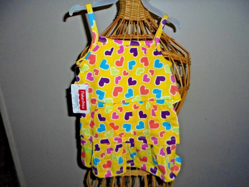 VESTIDO NIÑO PEQUEÑO CON DIADEMA A JUEGO DE FISHER PRICE Foto 1 de 3