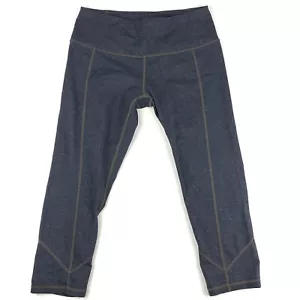 PrAna Donna Escursionismo Outdoor Attivi Pantaloni Elasticizzati Capri Leggings Grandi Grigi - Foto 1 di 5