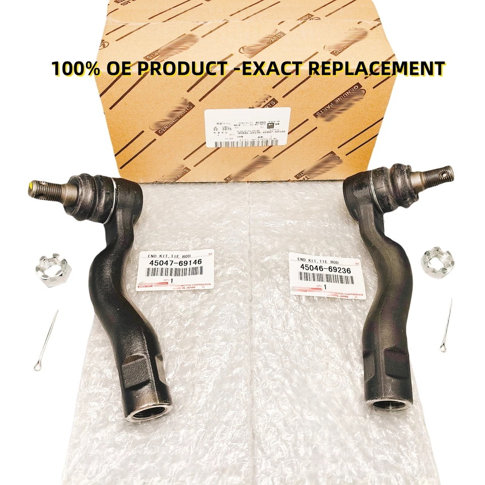 NEW OEM for Land Cruiser 2008-21 Steering Tie Rod End Left and Right Foto 1 de 4