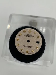 Genuine Rolex Datejust 26mm YG Pyramid beige Dial 69173 179173 - Picture 1 of 2