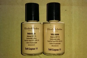 2 X Elizabeth Arden Intervene Makeup SPF 15 Soft Cognac 11 1 oz EACH - Picture 1 of 2