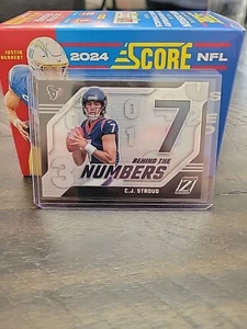 CJ Stroud 2023 Zenith Behind The Numbers Rookie RC Houston Texans N23 - Picture 1 of 2