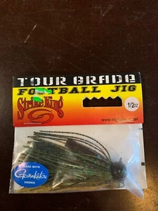 FOOTBALL JIG tour grade 1/2oz. fishing bait/lure w/ Gamakatsu Hooks Strike King - Picture 1 of 2