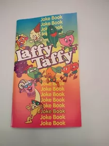Kids Joke Book Laffy Taffy Candy Joke Book Comedy Vintage 1996 Kathryn Beich - Foto 1 di 2