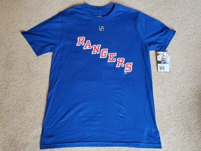 全新带标签! New York Rangers Reebok Henrik Lundqvist #30 Youth 大号 (L 14/16) 衬衫 — 第 1/4 张图片