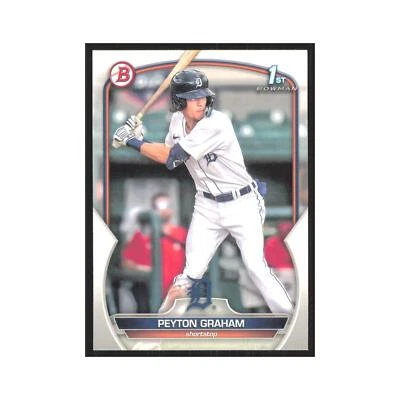 Peyton Graham 2023 Bowman Prospects #BP-57 Detroit Tigers Baseball Card NM - Image 1 of 3