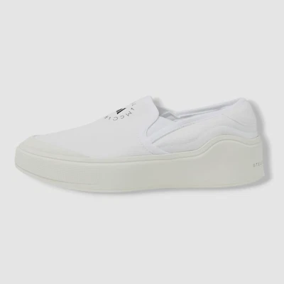 $180 Adidas by Stella McCartney Women's White Court Slip-On Sneaker Shoes 4.5 - Image 1 of 4