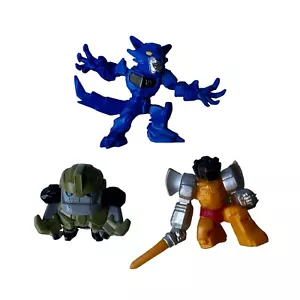 3 Transformers Robots In Disguise Mini Figures Hasbro Steeljaw Bulkhead Grimlock - Picture 1 of 9
