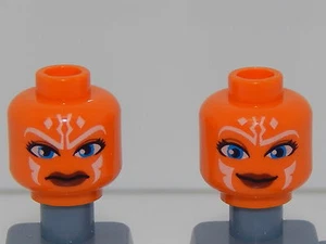 Lego Minifigura Cabeza Star Wars Ahsoka H117 - Imagen 1 de 1