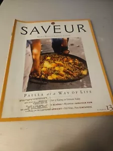 Vintage 1996 July/August, SAVEUR Magazine, Savor A World Of Authentic Cuisine - Picture 1 of 3