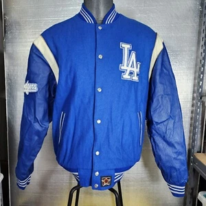 JH Design LA Dodgers Wendejacke Erwachsene Large blau bestickt gebraucht. - Bild 1 von 24