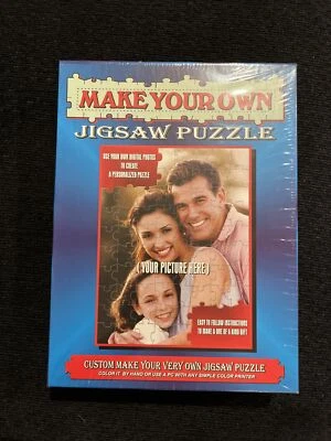 Haz tu propio rompecabezas Kit para hacer CD rompecabezas diseño personalizado 88 piezas nuevo Foto 1 de 2