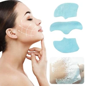 Nano Collagen Film Set Paper Soluble Facial Mask Forehead Skin Cheek New T7 - Picture 1 of 12