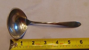 VINTAGE WMF CROMARGAN GERMANY (6 1/2") SOLID GRAVY LADLE "STUART" VERY NICE!! - Picture 1 of 5