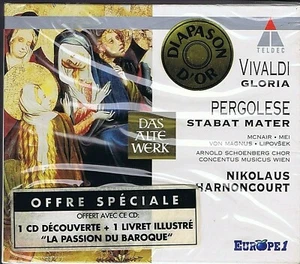 VIVALDI PERGOLESE BOX SET 2 CD(SEALED)GLORIA STABAT MATER N. HARNONCOURT - Imagen 1 de 1