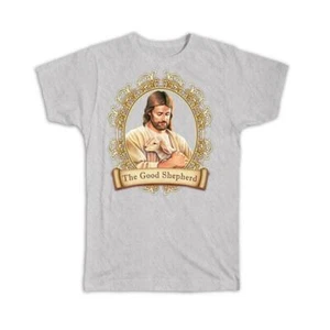 Gift T-Shirt : The Good Shepherd Jesus Catholic Religious Religion Classic Faith - Picture 1 of 14