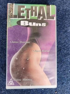 VHS Tape Lethal Buns Ex Rental USED - Picture 1 of 4