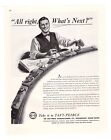Vintage 1943 Large Size Mag Print Ad Ww2 Era Taft-Peirce Great Artwork