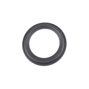 4/5/6.5/8/10/12" Speaker Surround Rubber Woofer Edge Black Audio Supply E0B4 - Foto 1 di 14