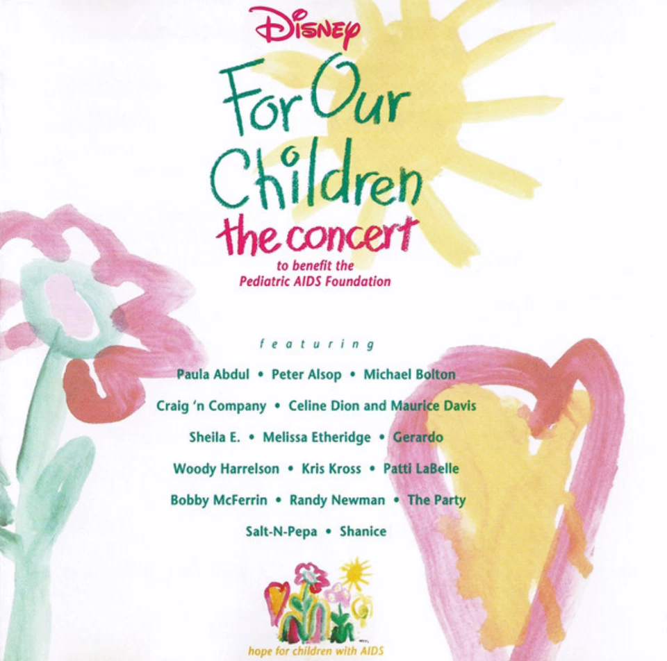 Disney for Our Children Concert CD Paula Abdul Sheila E Melissa Ethridge 1992