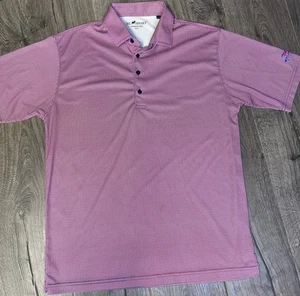 HL Sport Performance Luxury Polo Wolf Dancer Golf Club Cool-Touch Golf Shirt Med - Picture 1 of 7