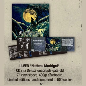 ULVER – nattens madrigal – CD (7'' FORMAT) - Imagen 1 de 1