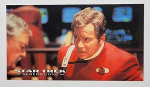 Vintage 1994 SkyBox Star Trek Generations Trapped #7 Trading Card Captain Kirk - Picture 1 of 4