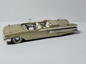 Chevy Impala 1960 dorado escala 1:24 muy buen estado Jada Toys Street Low Lowrider LEER DESCRIPCIÓN - Imagen 1 de 11