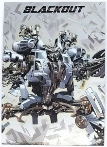 2011 Transformers Dark Of The Moon Movie #MC-24 Blackout Metal Insert Card! NM! - Picture 1 of 2