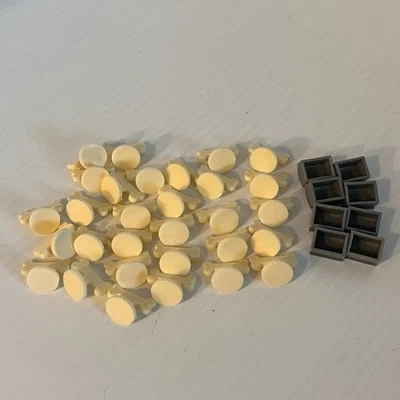 Piezas de repuesto para juego de mesa Dino-Opoly / pila de huesos y edificios Foto 1 de 4