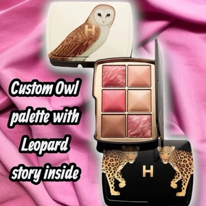 HOURGLASS OWL Palette With LEOPARD Palette Story inside-CUSTOM BNIB! 🐆🦉 - Picture 1 of 20